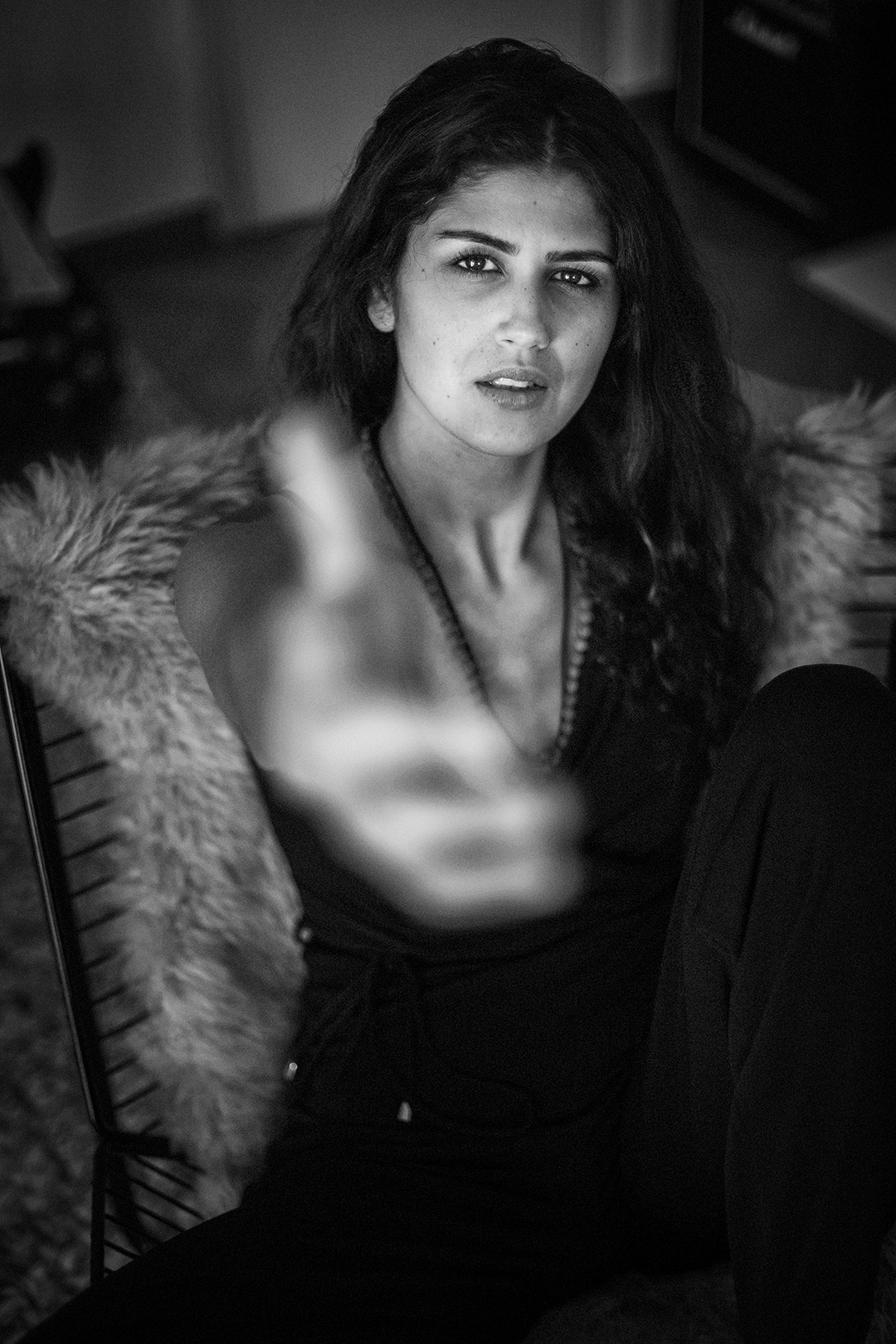 Portraits Photography Female Artist studio Portrait of Khadiga YOGA